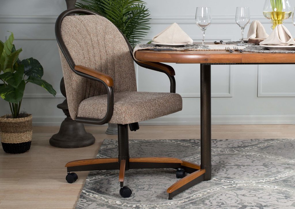 How do I get the best dining room chairs with casters?